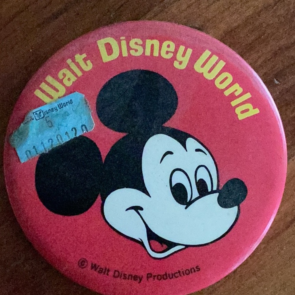 🏰 VINTAGE WALT DISNEY WORLD PIN DEADSTOCK EVC